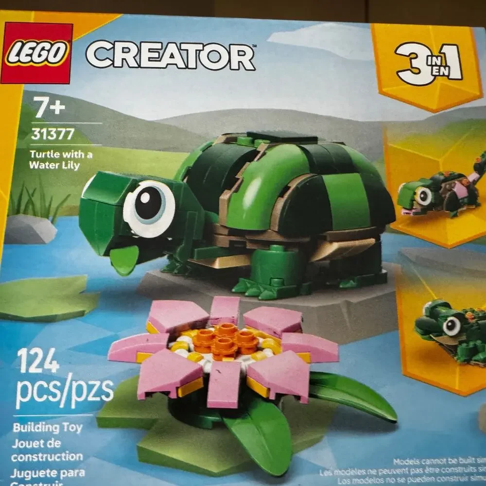 LEGO Creator 3 in 1 Animal Set Lot Tropical Toucan Turtle Water Lily New Sealed
